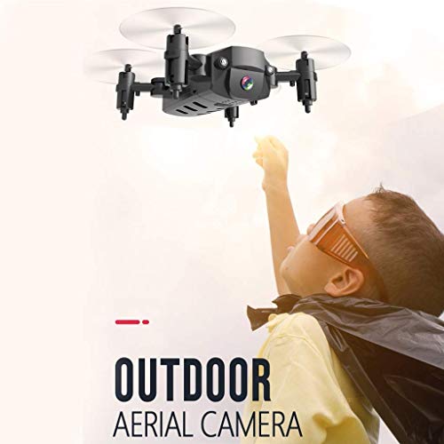 aipipl 2.4G 4K HD Micro Pocket Drones Cámara para Adultos, WiFi FPV Plegable RC Quadcopter 1080P para Principiantes Modo de Seguimiento de altitud Modo sin Cabeza Despegue/Aterrizaje de una tecla