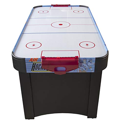 Air Hockey Teenager - Mesa Air Hockey con sistema de aire pulsado 6-8W-142 x 72 x 81 cm