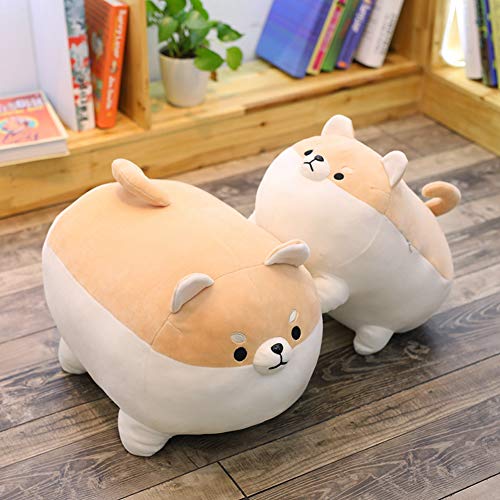 Almohada para perro de peluche,lindo peluche Shiba Inu,anime Shiba Inu, almohada de peluche suave,almohada de peluche,cojín de peluche para niños,almohada de peluche Shiba Inu de regalo,marrón, 40cm