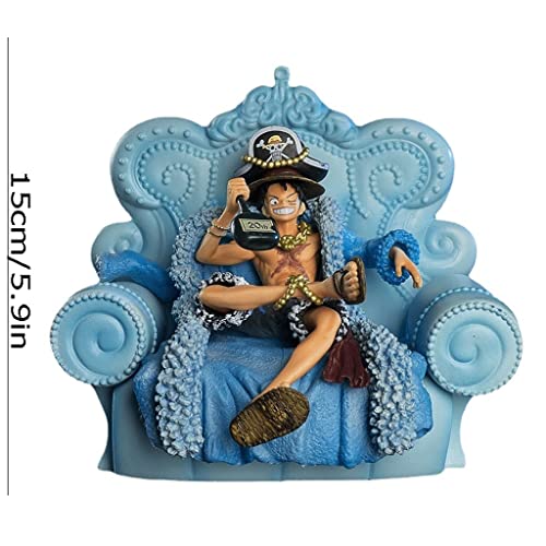 Anime Figuras One Piece Luffy Figuras 20 aniversario Versión Modelo CLORURO DE POLIVINILO Figuras de niños Figuras de escritorio Figuras de automóviles Adornos Decora Collectible Niños Regalo de cumpl