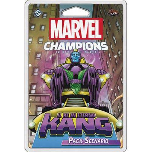 Asmodee - Marvel Champions Lcg, Pack Escenario, El Rey en Eterno Kang, Multicolor, 9344