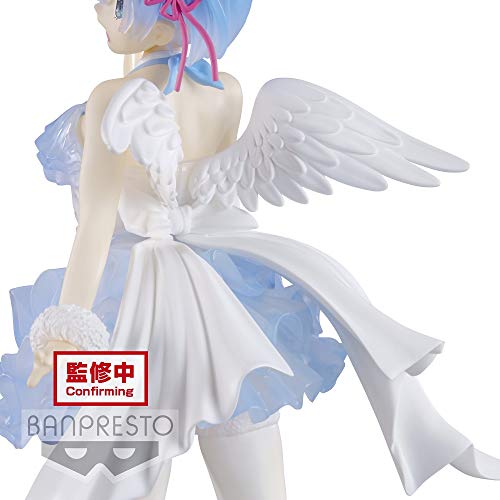 Banpresto Figura de Acción de Rem de Re: Zero Starting Life In Another World – ESPRESTO EST-Clear&Dressy (BP17287)