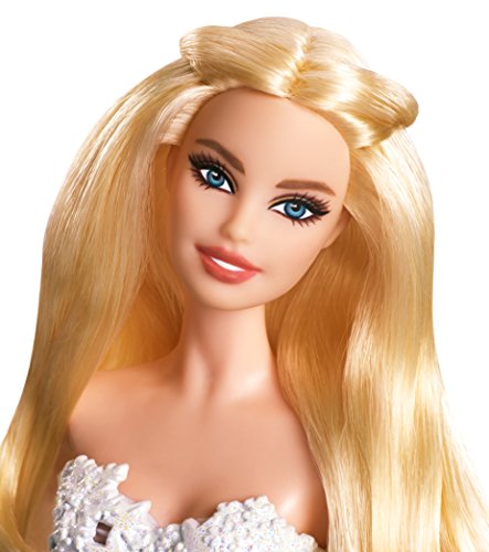 Barbie - Muñeca Fashion, Felices Fiestas, Color Azul (Mattel DGX98)