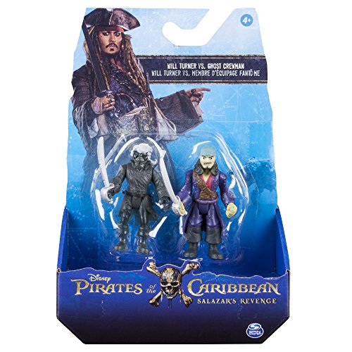 Bizak Piratas del Caribe - Pack 2 Figuras de Ghost Crew y Will Cursed 61923101