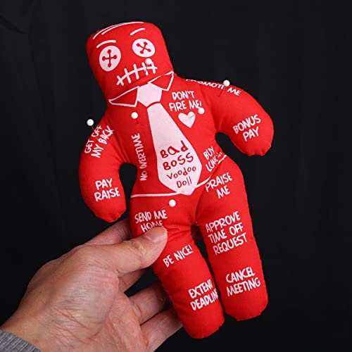 BLESSUME Magia Vudú Muñeca con 7 Cráneo Patas (Rojo 1)