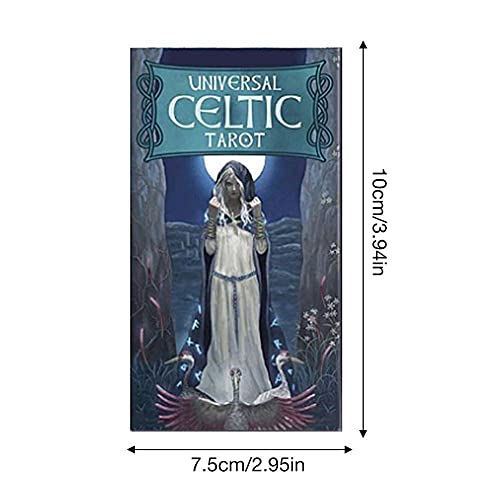 Cartas del Tarot Celta Universal,Universal Celtic Tarot Cards,Tarot Card,Party Game