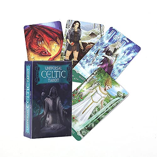 Cartas del Tarot Celta Universal,Universal Celtic Tarot Cards,Tarot Card,Party Game