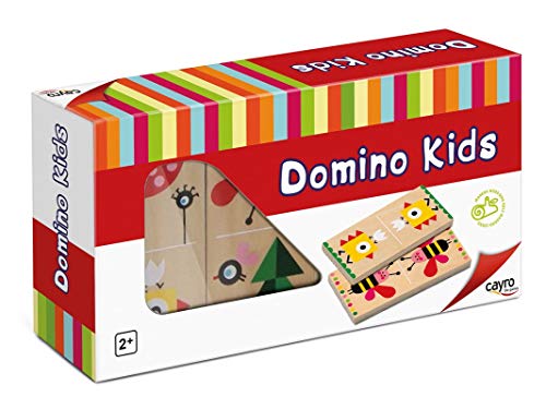 Cayro - Dominó Kids— Juego de observación y lógica - Desarrollo de Habilidades cognitivas e inteligencias múltiples (8106)