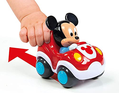 Clementoni 17166 Disney - Coche con Tirador de Espalda (Unidad única), Modelo Aleatorio