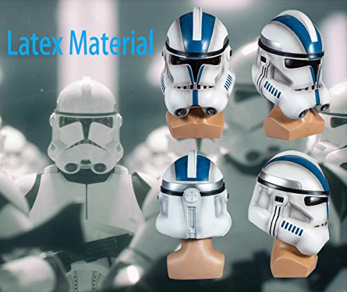 Clone Trooper Máscara Dark Trooper Mandalorian BO-Katan Casco para SW Cosplay (Clone Trooper Helmet Latex)