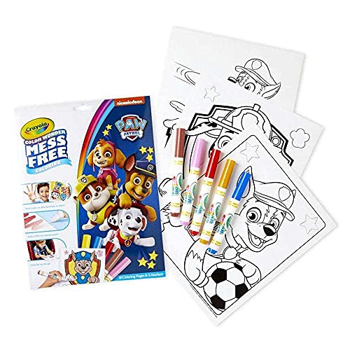 Crayola Color Wonder juego de coloración libre de desorden PAW PATROL