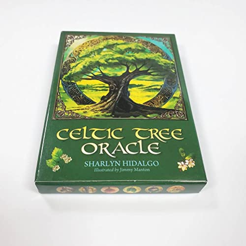 DangMeng Tarot del oráculo del árbol Celta,Celtic Tree Oracle,Tarot Card,Party Game