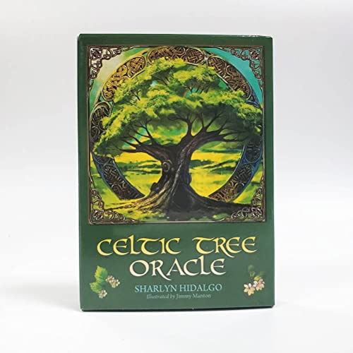 DangMeng Tarot del oráculo del árbol Celta,Celtic Tree Oracle,Tarot Card,Party Game