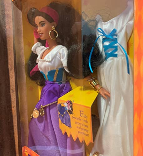 Disney Hunchback of Notre Dame ESMERALDA 11.5 Fully Poseable Fashion Doll (1995 Mattel) by Disney