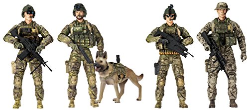 Elite Force Soldats Miniatures Army Rangers - Pack de 5 figuras
