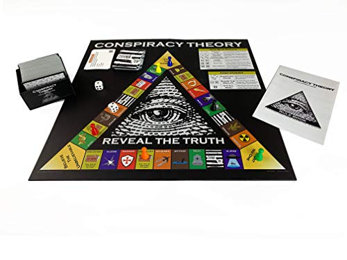 EPHIIONIY Neddy Games Conspiracy Theory Trivia Board Game