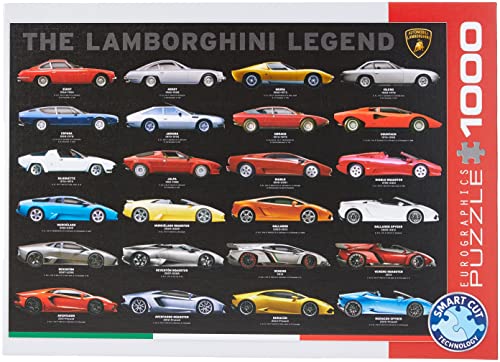 EuroGraphics "El Lamborghini Leyenda Puzzle (1000 Piezas, Multicolor)