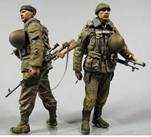 FCBEL 1/35 Kit en Miniatura de Francotirador soviético Modelo de Resina de Soldado Fundido a presión (2 Personas) Kit de Modelo sin Montar y sin Pintar // L1843V