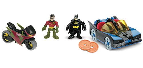 Fisher-Price DC Super Friends Imaginext Batmobile and Cycle by Fisher-Price