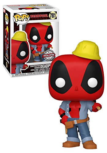 Funko Pop! Marvel 30th Anniversary #781 Construction Worker Deadpool 54688