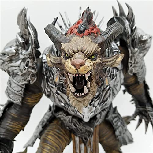 HERVI Anime Figuras Charr Rytlock Personaje Modelo Anime Statue Guild Wars 2 Collector's Edition Otaku Favorito Desktop Action Doll Toy Regalo