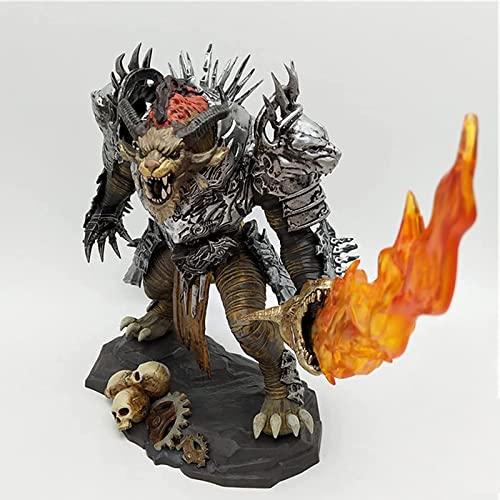 HERVI Anime Figuras Charr Rytlock Personaje Modelo Anime Statue Guild Wars 2 Collector's Edition Otaku Favorito Desktop Action Doll Toy Regalo