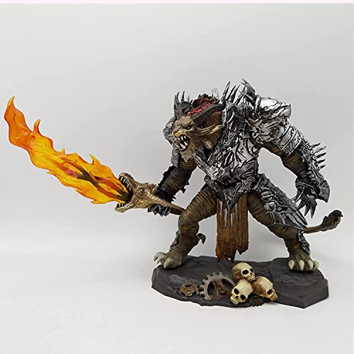 HERVI Anime Figuras Charr Rytlock Personaje Modelo Anime Statue Guild Wars 2 Collector's Edition Otaku Favorito Desktop Action Doll Toy Regalo