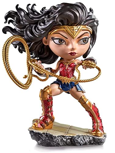 Iron Studios- Figura Wonder Woman WW84, Color Cranberry (32620-MC)