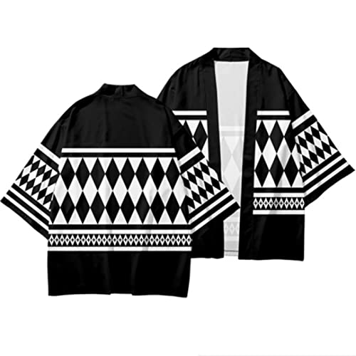 itrimaka Tokyo Manji Gang Uniform - Hombres Mujeres Verano Casual Streetwear - Draken Tokyo Revengers Jacket Set, Anime Tokyo Manji Gang Cosplay Kimono