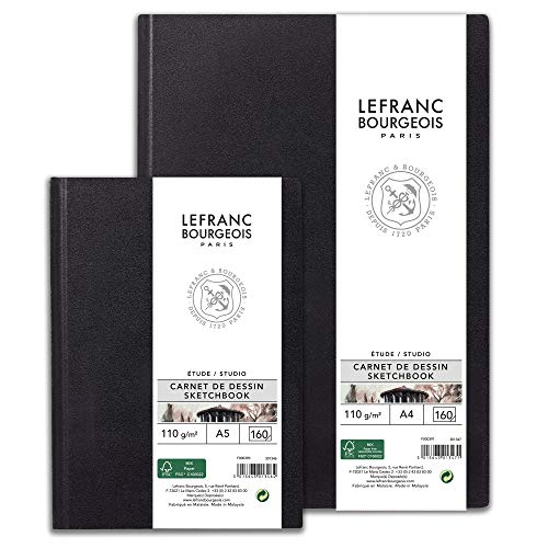 Lefranc Bourgeois Bloc bocetos, Blanco, DIN A4, 80