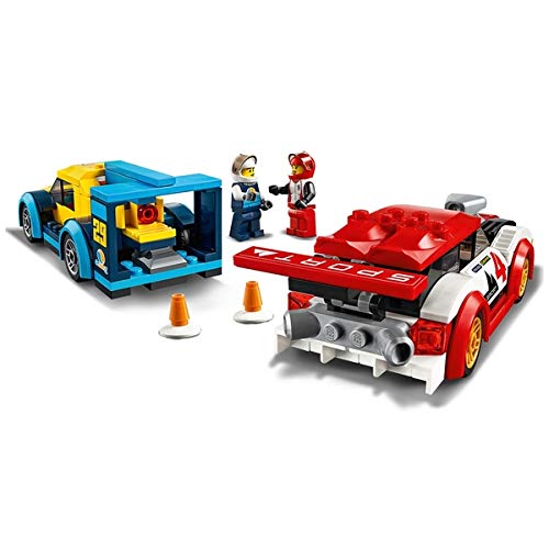 Lego City 60256 - Duelo de coche de carreras + Lego City para pequeños ayudantes a partir de 5 años