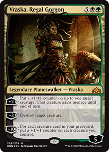 Magic The Gathering – Vraska, Regal Gorgon (269/259) – Guilds of Ravnica – Lámina