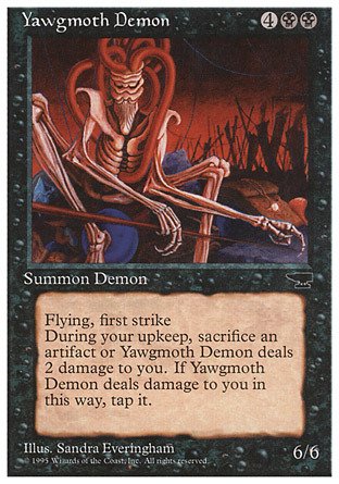 Magic: the Gathering - Yawgmoth Demon - Crónicas de Magic: the Gathering