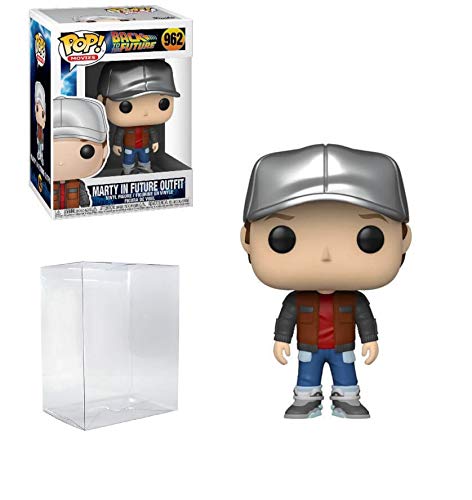 Marty McFly in Future Outfit #962 Pop Movies: Back to The Future Vinyl Figure (Includes Ecotek Pop Box Protector Case)