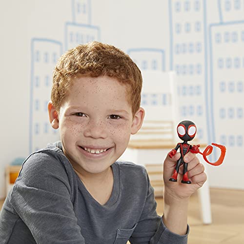 Marvel Spidey and His Amazing Friends - Set de 3 Figuras de 10 cm - Incluye 3 Accesorios - A Partir de 3 años