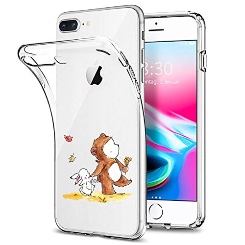 Oihxse Compatible con iPhone 11 Pro MAX Silicona Funda Transparente Gel TPU Flexible Protectora Carcasa Dibujos Elefante Patrón Ultra Thin Estuche Cover Case(D3)