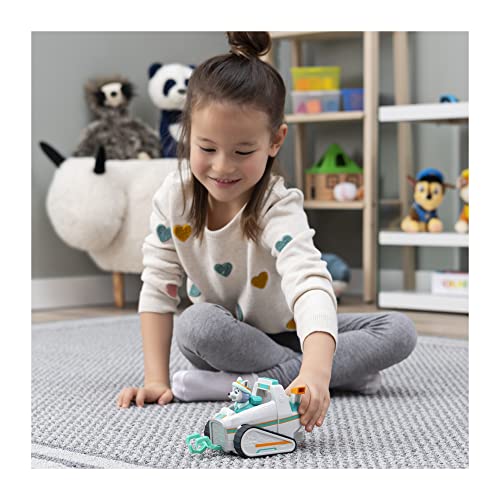 PAW Patrol Everest's Snow Plough Vehículo con Figura Coleccionable, para niños a Partir de 3 años