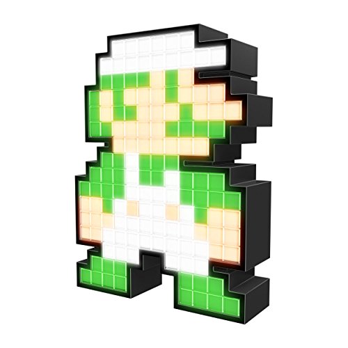 PDP Gaming - Pixel Pals Nintendo 8-Bit Luigi (Try me!)