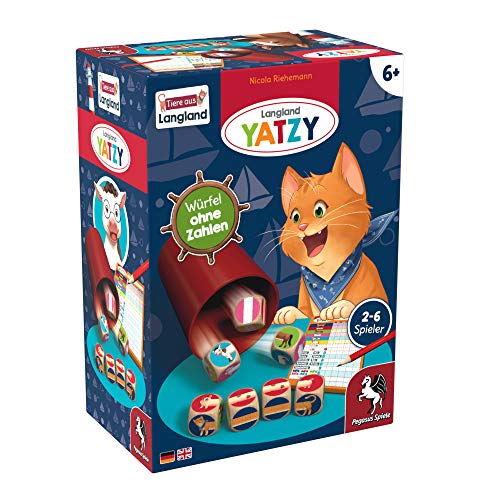 Pegasus Spiele Langland 66551G Yatzy - Juego de Mesa