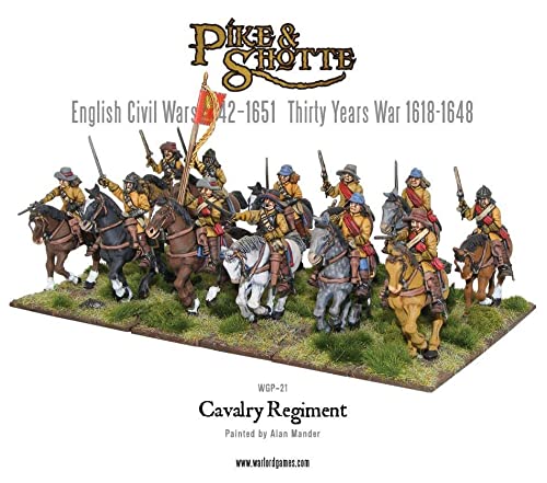 Pike & Shotte Cavalry Boxed Set - Warlord Games - 12 Hard Plastic Models