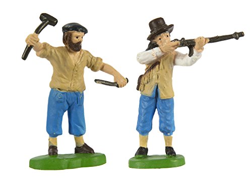 Plastic Miniatures In Toobs-Jamestown Settlers