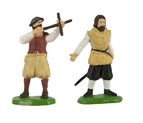 Plastic Miniatures In Toobs-Jamestown Settlers