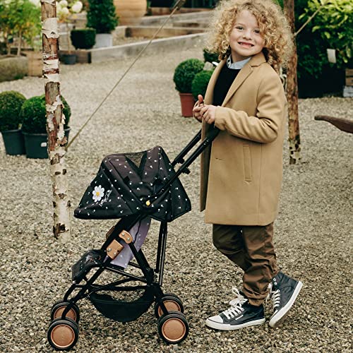 Play Like Mum Daisy Chain Zipp Max Dolls - Silla de paseo para niños de 4 a 9 años. Asas ajustables de 76 a 82 cm. (edición limitada Crepúsculo)