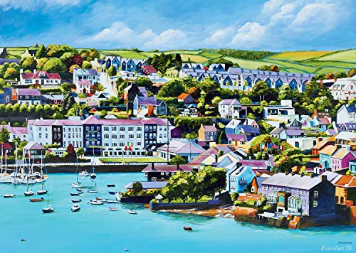 Ravensburger Irish Collection No.1 Kinsale Harbour, County Cork Irlanda, Rompecabezas de 1000 Piezas para Adultos y niños a Partir de 12 años