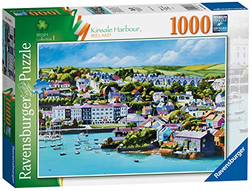 Ravensburger Irish Collection No.1 Kinsale Harbour, County Cork Irlanda, Rompecabezas de 1000 Piezas para Adultos y niños a Partir de 12 años