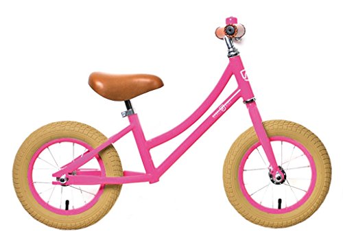 Rebel Kidz Air Classic Bicicleta de Aprendizaje, Niñas, Rosa, Talla Única