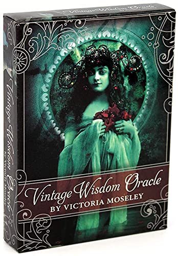 RosieLily Vintage Wisdom Oracle 52 Tarjetas Tarot Deck Full Inglés Family Fiesta Juego