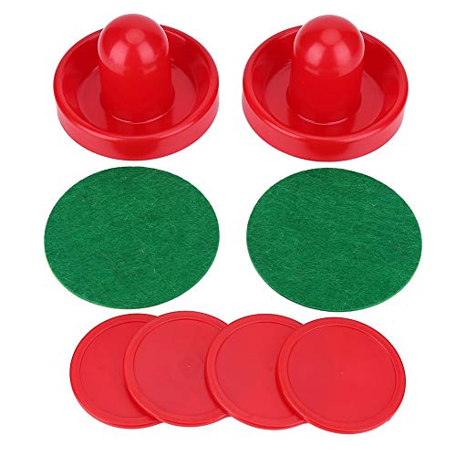 Seacanl Equipo de plástico para Hockey sobre Hielo, Accesorios para Juegos de Mesa, Juego de Discos de Empuje de Hockey, mesas de Hockey sobre Hielo estándar,(Small 60mm)