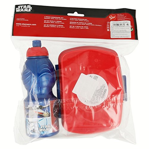 SET VUELTA AL COLE 2 PCS. (BOTELLA SPORT Y SANDWICHERA) STAR WARS CLASSIC