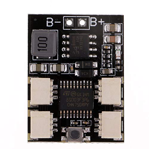 Sharplace Módulo De Panel De Control De Luz De Noche Intermitente con Cable para Racing Drone